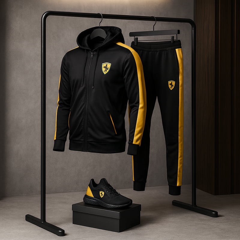 ست سوئیشرت شلوار مردانه مدل Ferrari