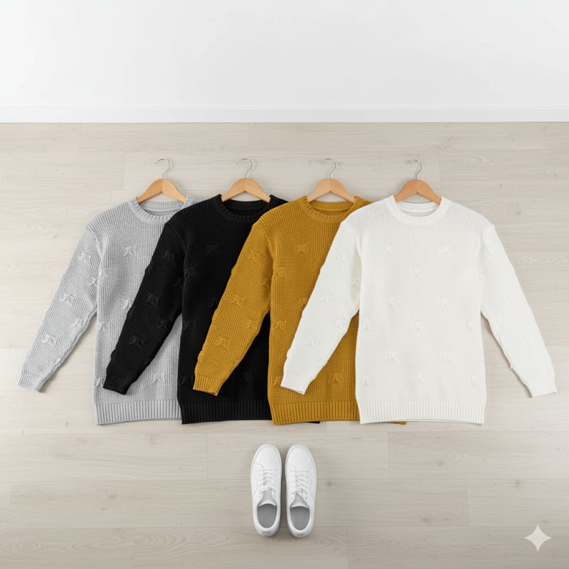 پلیور زاپ دار طوسی مردانه مدلDeta